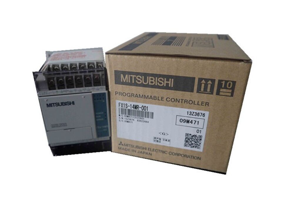 NEW MITSUBISHI FX1N-14MR-001 FX1N14MR001 MELSEC PROGRAMMABLE LOGIC CONTROLLER DHL / UPS / FedEX