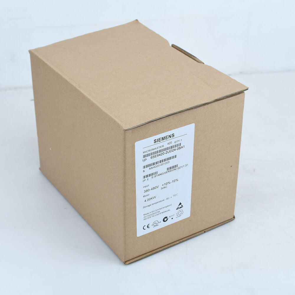 Siemens 6SE6 420-2UD24-0BA1 6SE6420-2UD24-0BA1 New In Box ExpeditedShipping