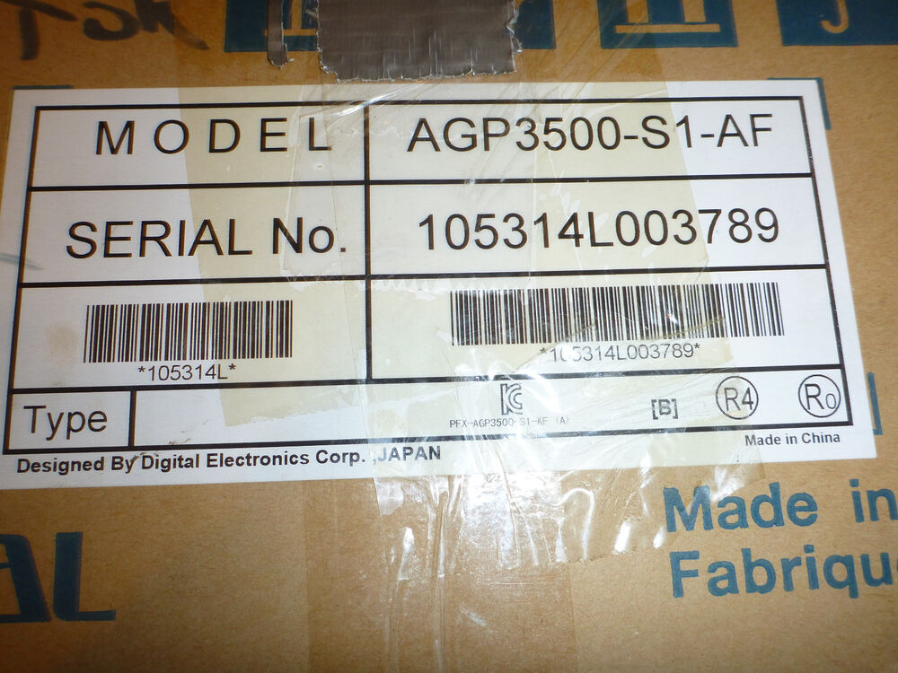 1PC Proface AGP3500-S1-AF HMI Pro-face AGP3500S1AF New In Box Expedited Shipping DHL / UPS / FedEx