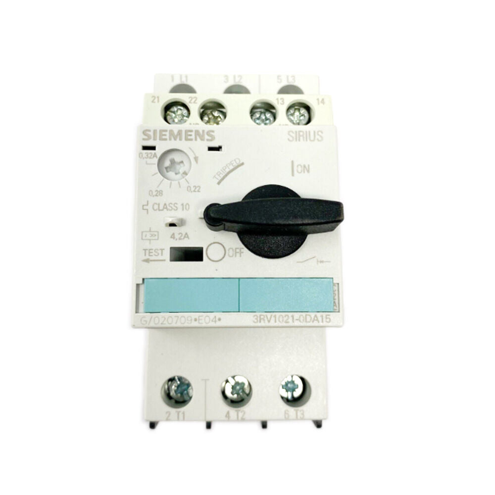 1PCS NEW SIEMENS 3RV1021-0DA15 Circuit breaker DHL / UPS / FedEx