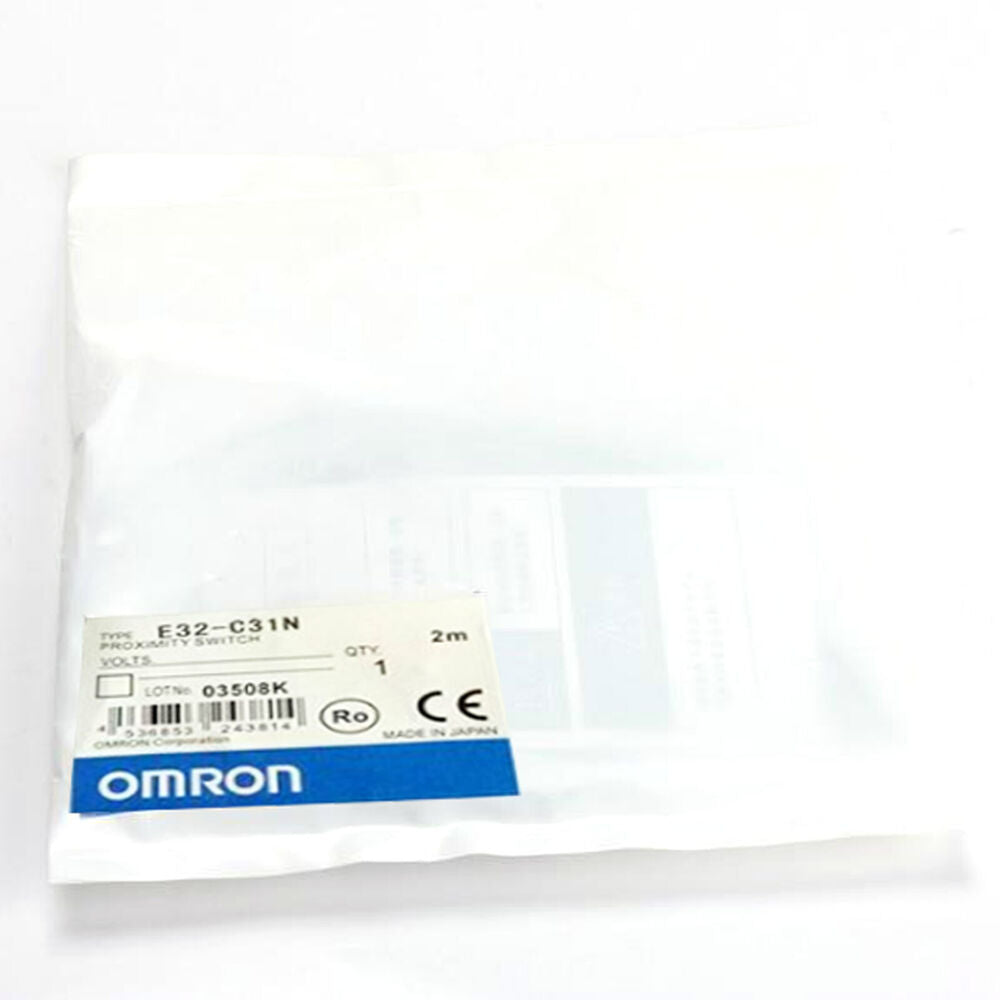 New In Box OMRON E32-C31N Photoelectric Switch Fiber Unit DHL / UPS / FedEx