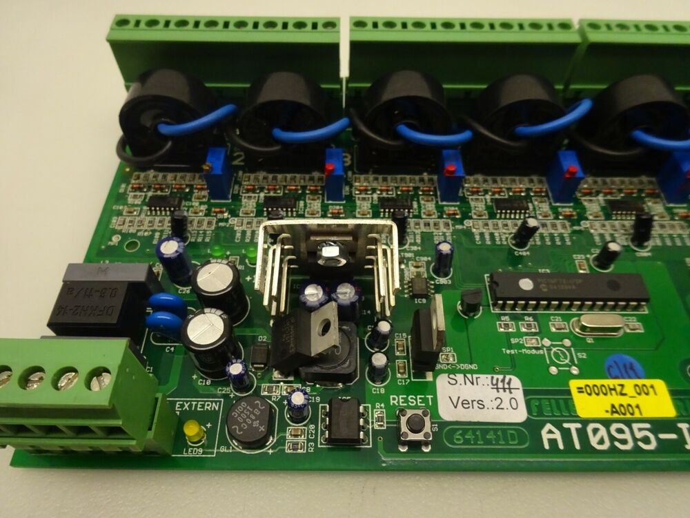 Feller engineering AT095-III Control Card Board Phoenix 64141D
