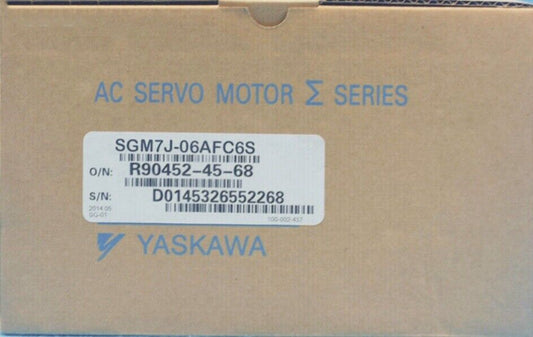 1PC New Yaskawa SGM7J-06AFC6S Servo Motor Expedited Shipping SGM7J06AFC6S