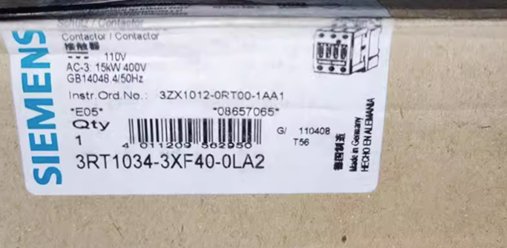 NEW Siemens 3RT1034-3XF40-0LA2 Contactor AC-3 w.Solid-State Control Block DHL / UPS / FedEx