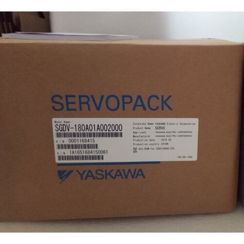 1PC New Yaskawa SGDV-180A01A002000 Servo Driver Expedited Shipping