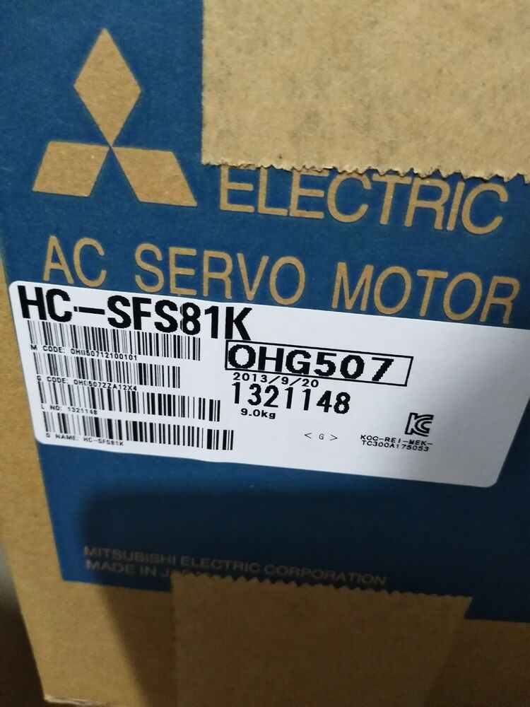 1PC MITSUBISHI AC SERVO MOTOR HC-SFS81K HCSFS81K NEW FREE EXPEDITED SHIPPING UPS / DHL / Fedex