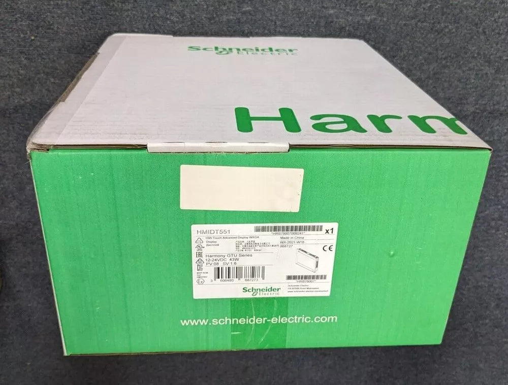 1PC Brand New Schneider HMIDT551 Touch Screen In Box Via DHL 2-5 Days Delivery UPS / DHL / Fedex