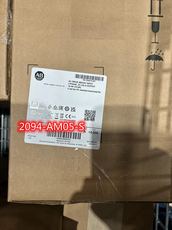 Allen Bradley 2094-AM05-S Series C Axis Module V1.136 Kinetix 6000 DHL / UPS / FedEx
