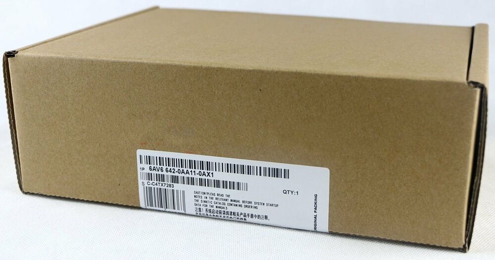 Siemens 6AV6642-0AA11-0AX1 PLC 6AV66420AA110AX11 New In Box Expedited Shipping DHL / UPS / FedEx