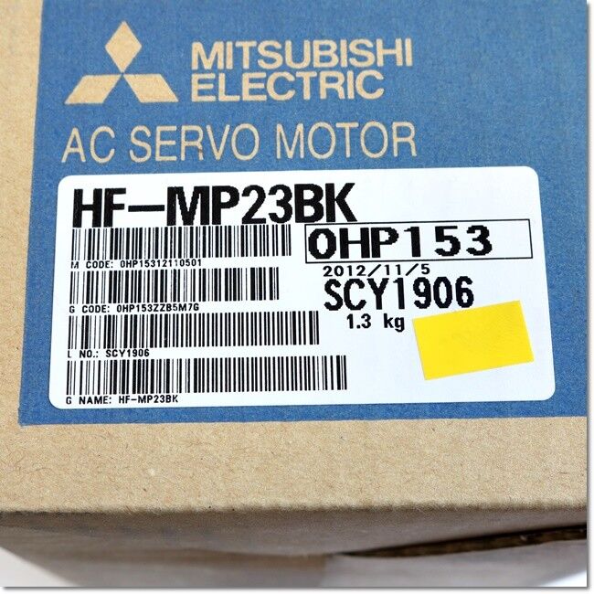 MITSUBISHI AC SERVO MOTOR HF-MP23BK HFMP23BK NEW FREE EXPEDITED SHIPPING DHL / UPS / FedEX