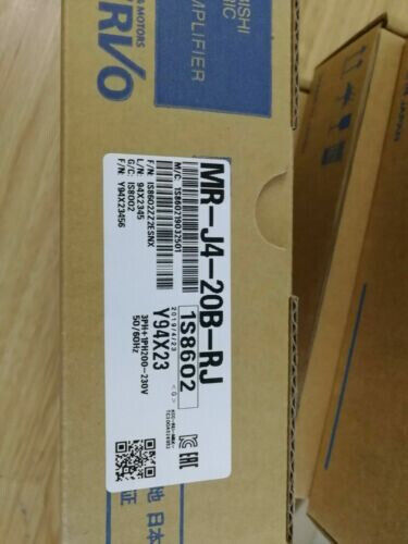1PC NEW MITSUBISHI MR-J4-20B-RJ SERVO DRIVER MRJ420BRJ EXPEDITED SHIPPING UPS / DHL / Fedex