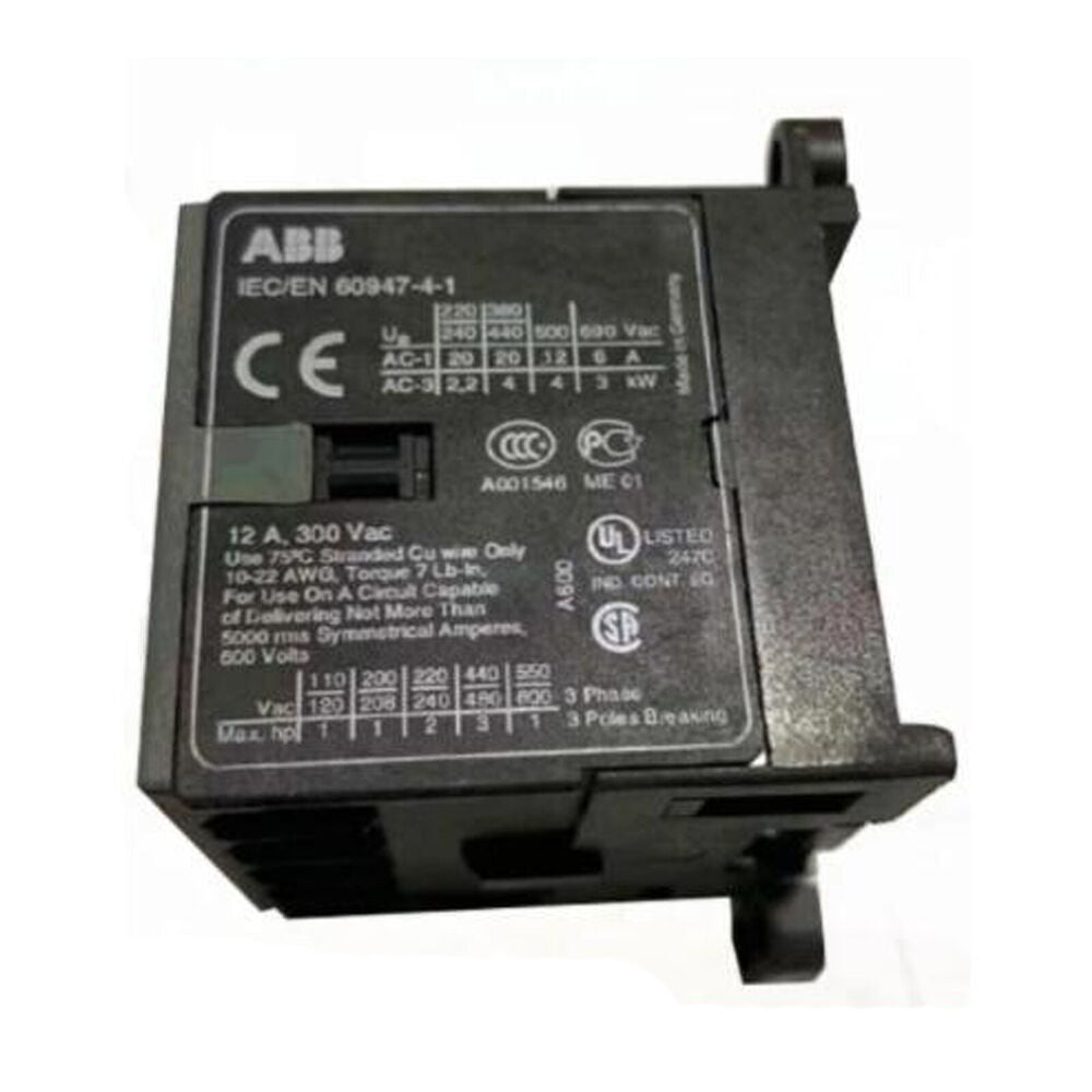 New In Box ABB IEC/EN60947-4-1 Contactor DHL / UPS / FedEx