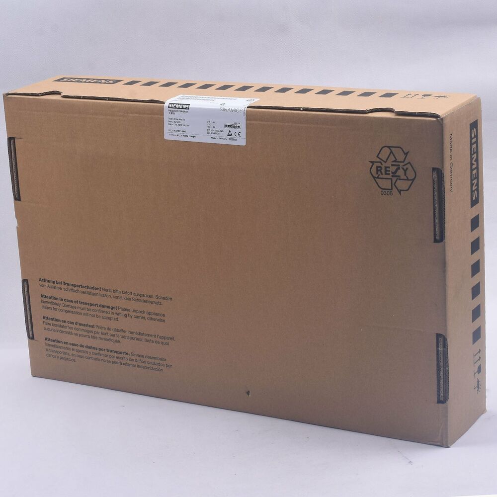 Siemens 6SL3120-2TE21-8AA3 6SL3 1202TE218AA3 New In Box Expedited Shipping DHL / UPS / FedEx