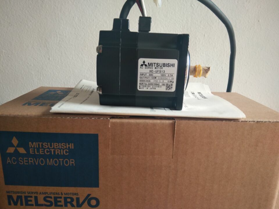 MITSUBISHI AC SERVO MOTOR HC-UFS13 HCUFS13 NEW ORIGINAL FREE EXPEDITED SHIPPING DHL / UPS / FedEx