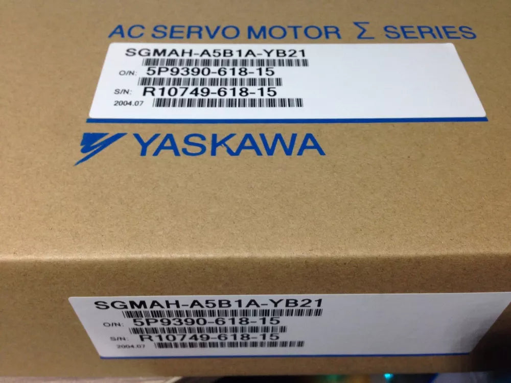 1PC New Yaskawa SGMAH-A5B1A-YB21 Servo Motor Expedited Shipping