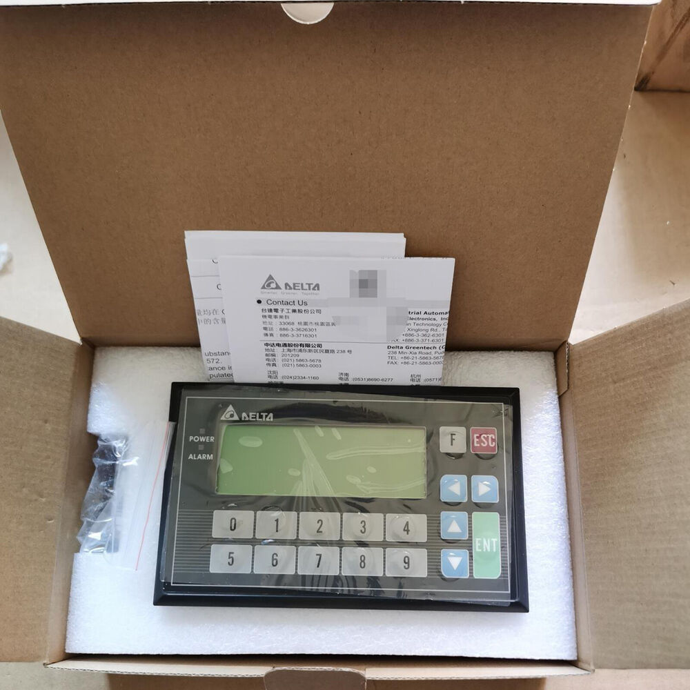 New One Delta TP04G-BL-CU Text Display Expedited Shipping TP04GBLCU DHL / UPS / FedEx