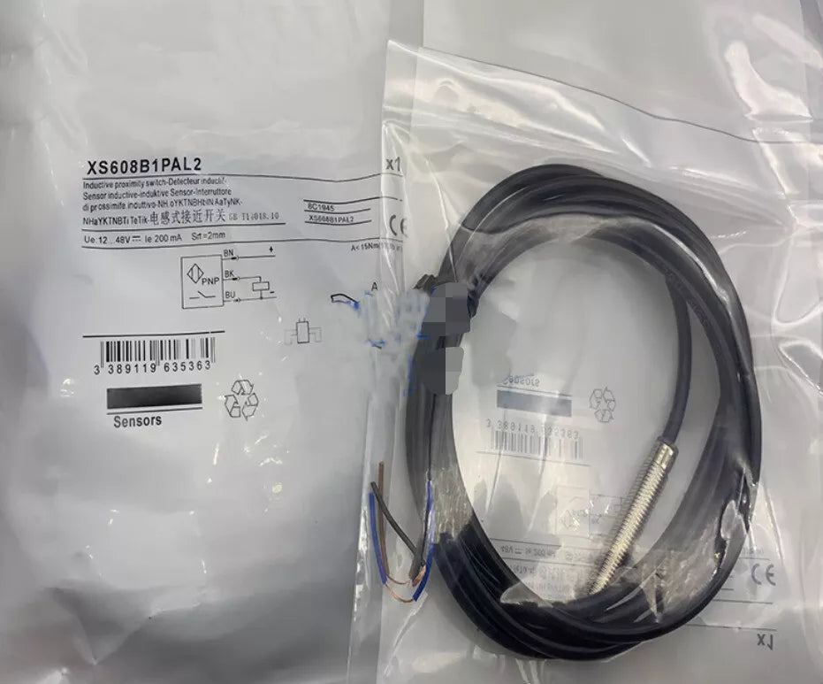One New Schneider XS608B1PAL2 Proximity Switch Sensor Free Shipping DHL / UPS / FedEX