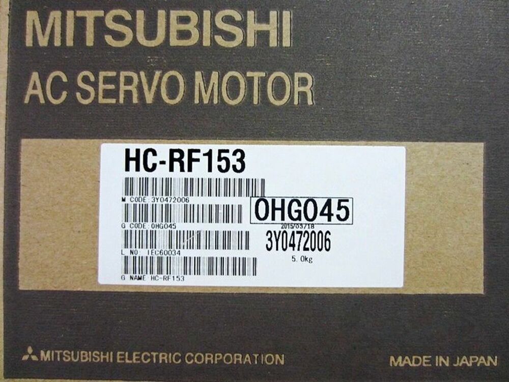 NEW MITSUBISHI HC-RF153 Servo Motor UPS / DHL / Fedex