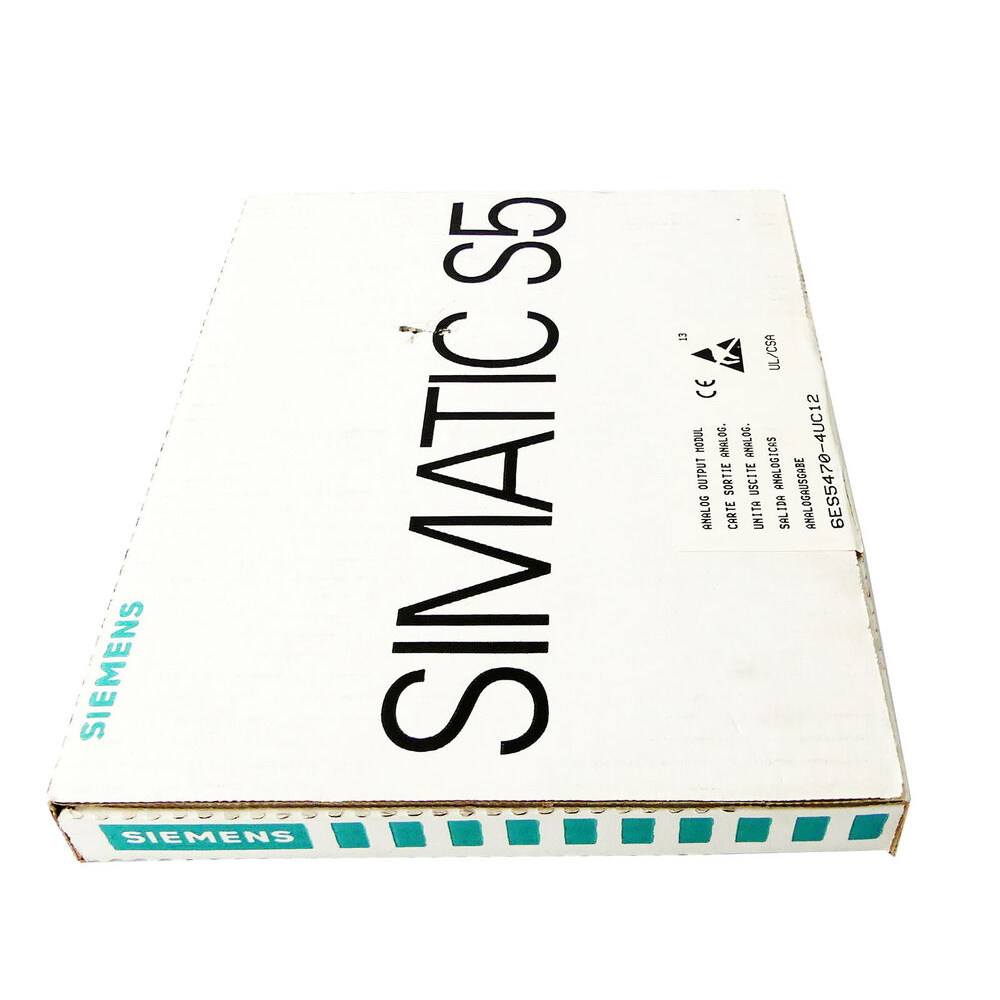 6ES5470-4UC12 SIEMENS SIMATIC S5 Analog Output Module BrandNew Box!Spot Goods Fedex / DHL