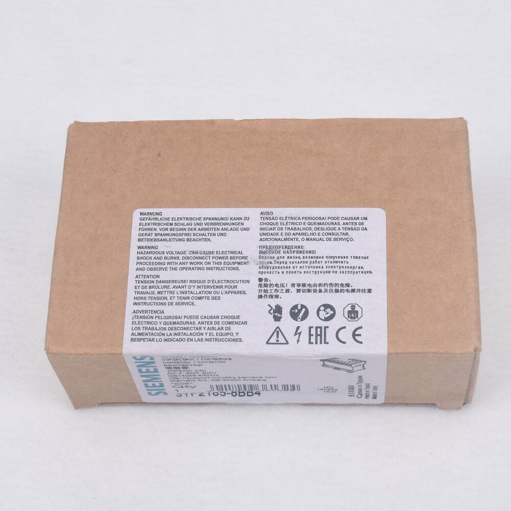 1PC Siemens 3TF2185-8BB4 Contactor 3TF21858BB4 New In Box Expedited Shipping DHL / UPS / FedEx