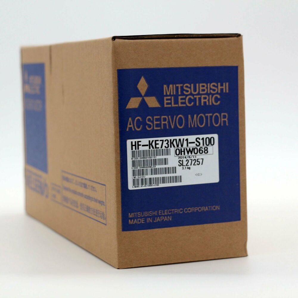 1PC New Mitsubishi HF-KE73KW1-S100 Servo Motor Expedited Shipping HFKE73KW1S100 UPS / DHL / Fedex