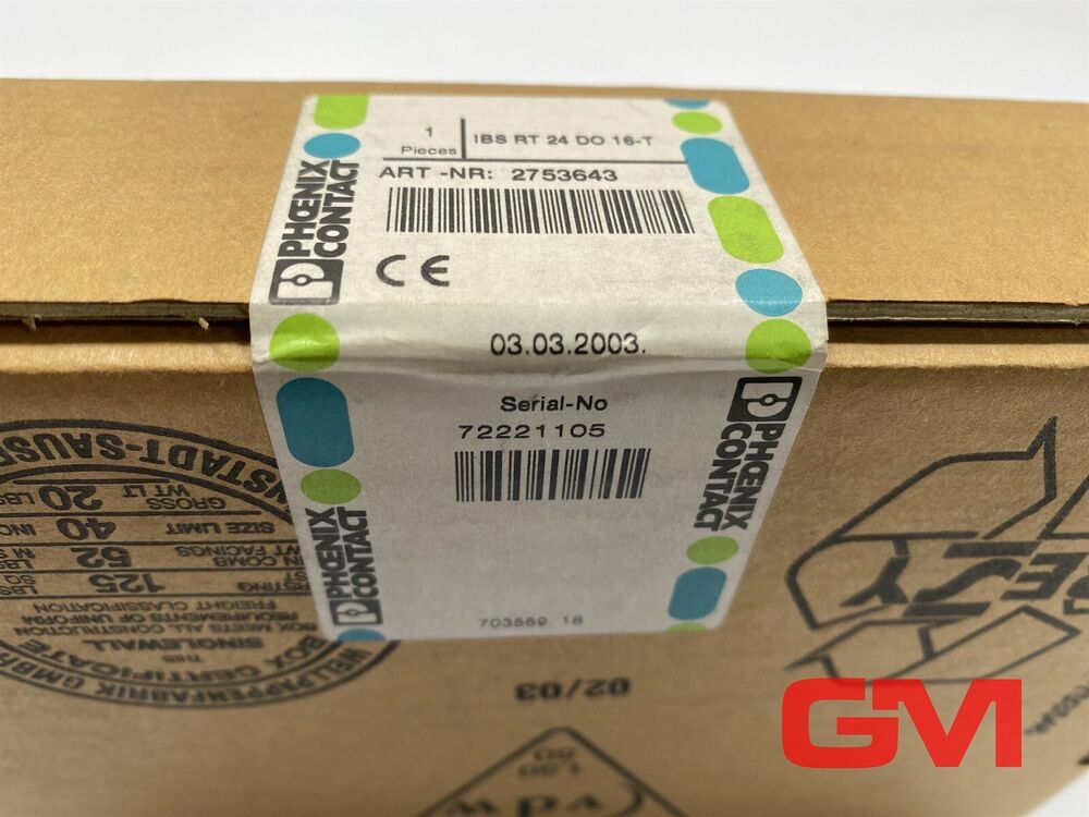 Phoenix Contact Ausgabemodul IBS RT 24 DO 16-T Output Module 2753643 Interbus