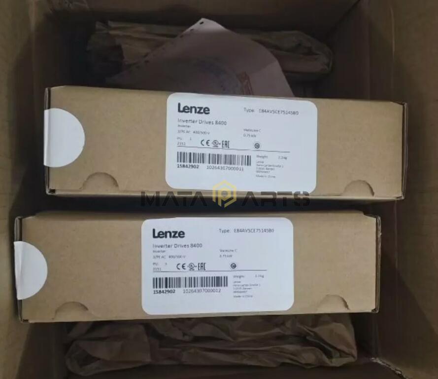 One New Lenze inverter E84AVSCE7514SB0