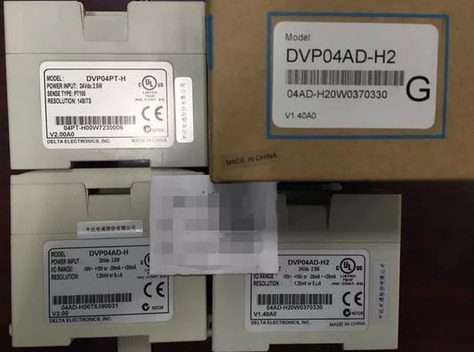 Delta DVP04AD-H2 PLC Module New One DVP04ADH2 Expedited Shipping DHL / UPS / FedEx