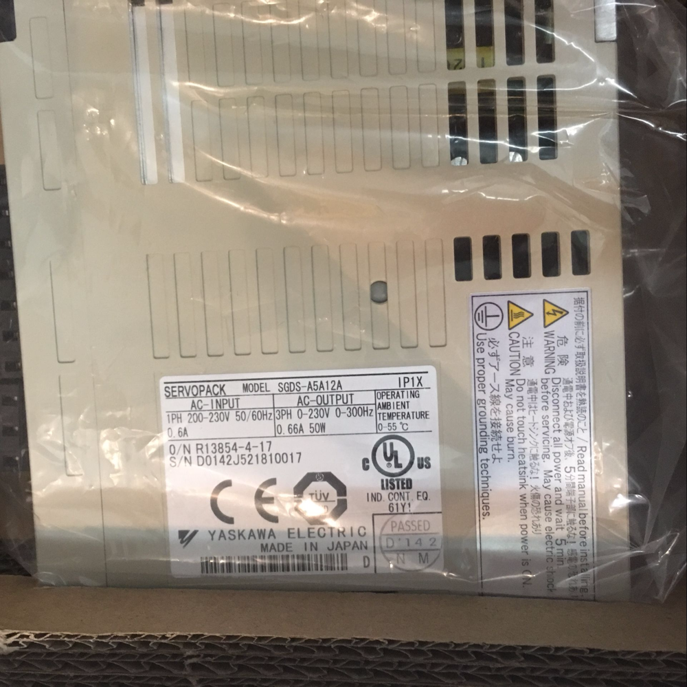 1PC New Yaskawa SGDS-A5A12A Servo Driver Expedited Shipping SGDSA5A12A