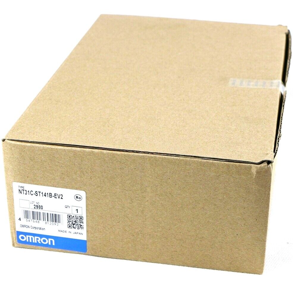 Brand New In Box Omron NT31C-ST141B-EV2 NT31CST141BEV2 DHL / UPS / FedEx