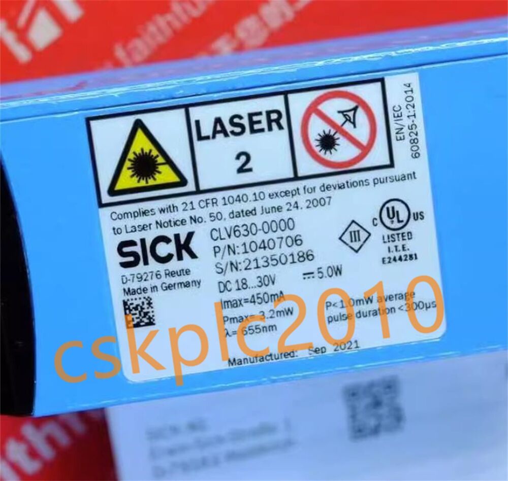 1 PCS NEW IN BOX Sick BAR code reader recognition sensor CLV630-0000 1040706