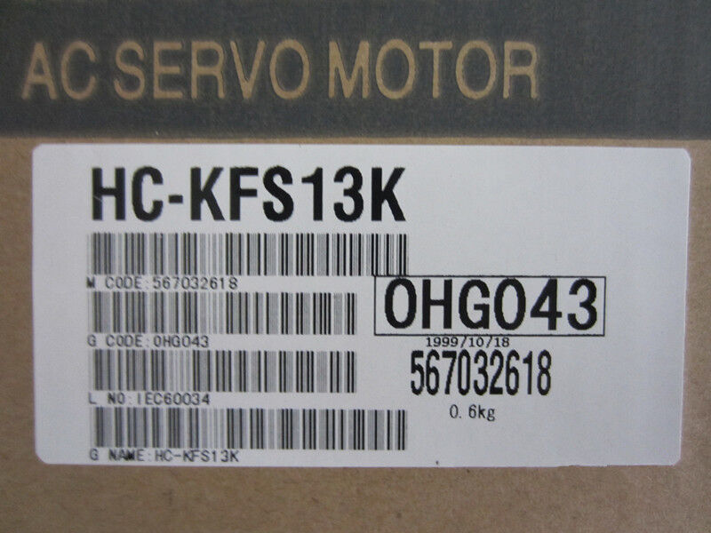 MITSUBISHI HC-KFS13K AC Servo Motor HCKFS13K New In Box Expedited Shipping DHL / UPS / FedEX
