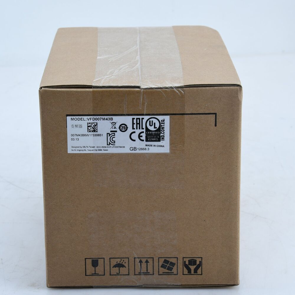1PC New Delta VFD007M43B PLC 0.75KW 460V Expedited Shipping DHL / UPS / FedEx