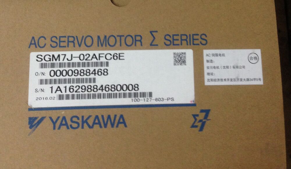 1PC New Yaskawa SGM7J-02AFC6E Servo Motor Expedited Shipping
