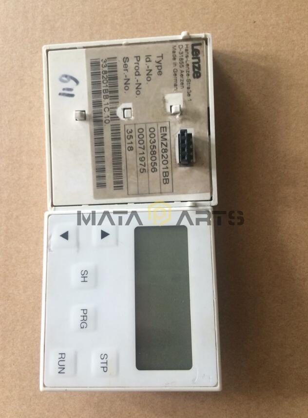 One USED LENZE EMZ8201BB Operator Panel EMZ8201-BB for EVF8200 Series Inverter