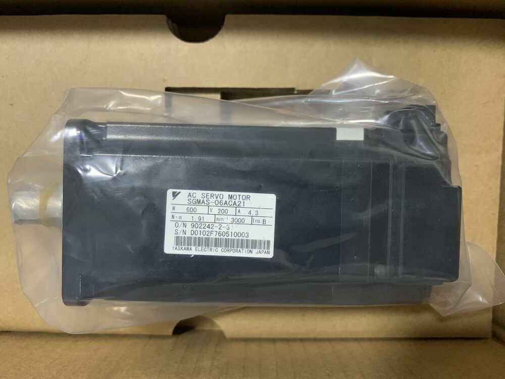 1PC New Yaskawa SGMAS-06ACA21 Servo Motor Expedited Shipping SGMAS06ACA21