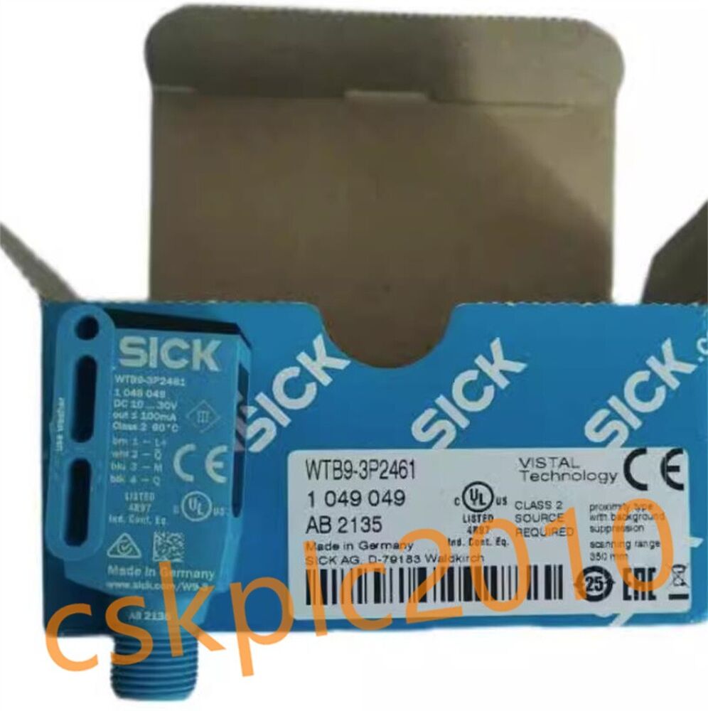 1 PCS NEW IN BOX SICK Reflective photoelectric sensor WTB9-3P2461 1049049