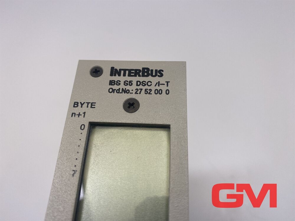 Phoenix Contact Interface Module Ibs S5 Dsc /I-T Termination Board 2752000 5V Dc