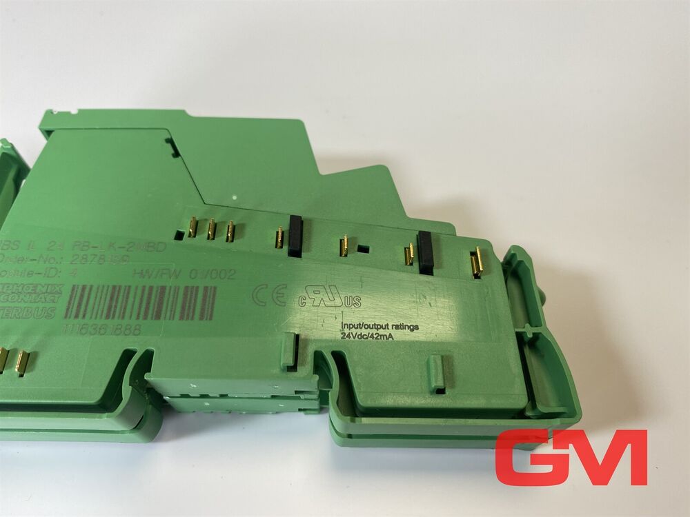 Phoenix Contact Branch Terminal 2878159 IBS IL 24 RB-LK-2MBD Hw / Fw 01/002
