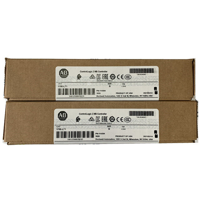 Allen Bradley 1756-L71 /B GuardLogix Processor Module New Surplus 1756L71 DHL / UPS / FedEx