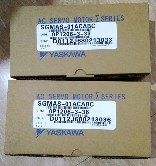 1PC New Yaskawa SGMAS-01ACABC Servo Motor Expedited Shipping SGMAS01ACABC