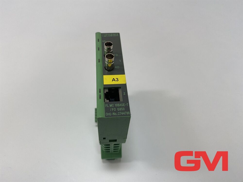 Phoenix Contact Lwl-Converter 2744788 Fl Mc 10base-t / fo G850 24 V Dc Hw: 04