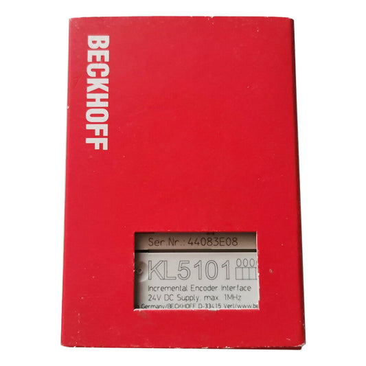 New In Box BECKHOFF KL5101 8-Channel Digital Output Terminal DHL / UPS / FedEx