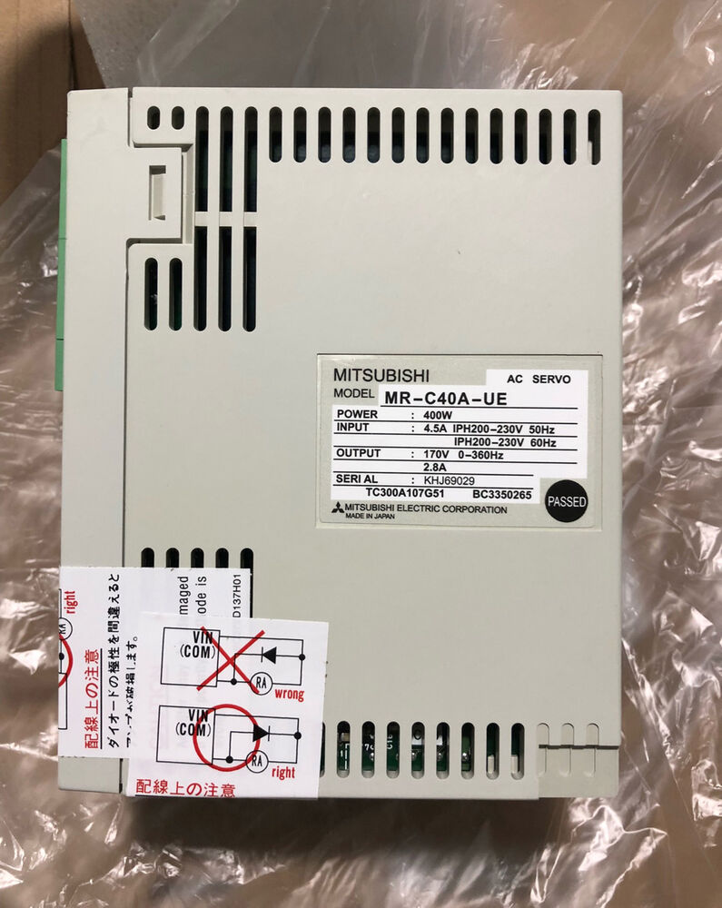 1PC Mitsubishi PLC MR-C40A-UE New In Box MR-C40A-UE Expedited Shipping DHL / UPS / FedEx