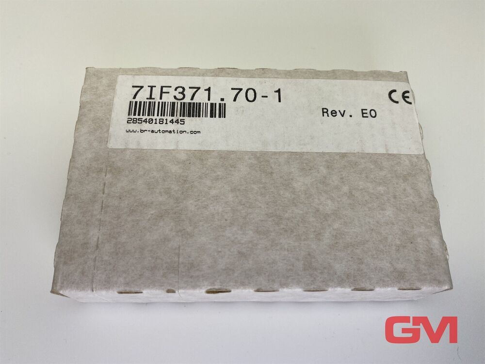 B&R Interface Module 7IF371.70-1 Unit Revision E0 2003 IF371