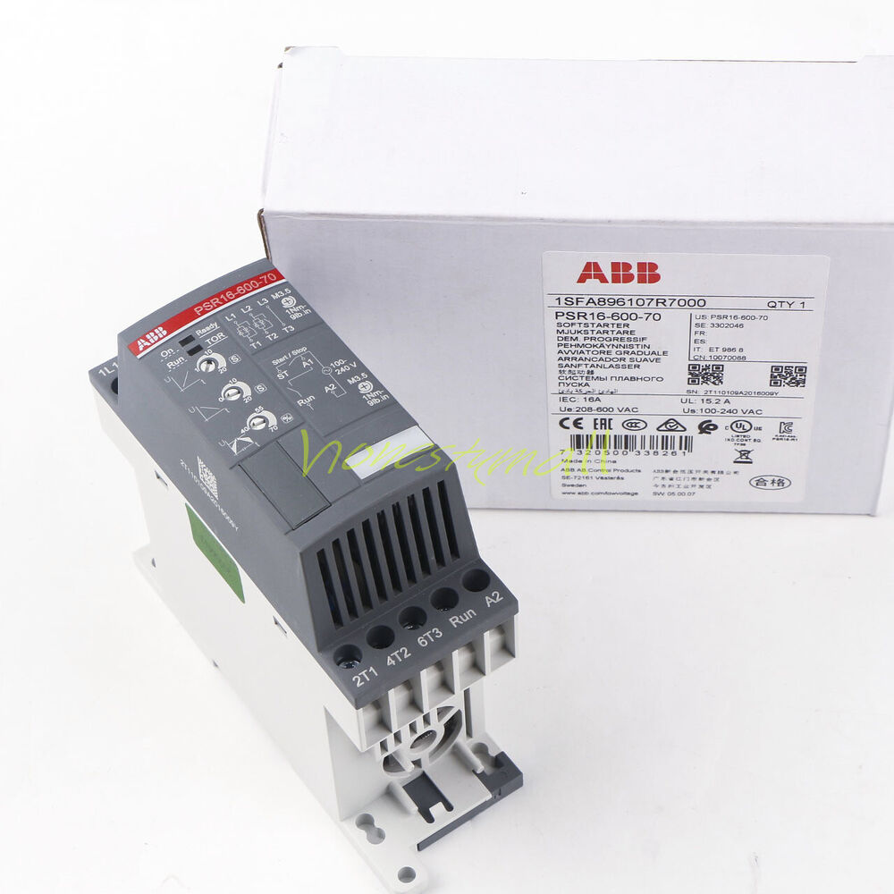 New ABB PSR16-600-70 1SFA896107R7000 Soft Starter In Box