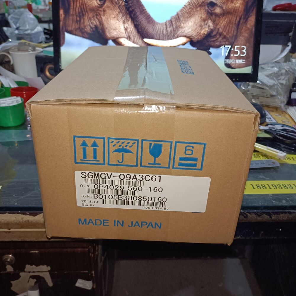 1PC New Yaskawa SGMGV-09A3C61 Servo Motor Expedited Shipping SGMGV09A3C61