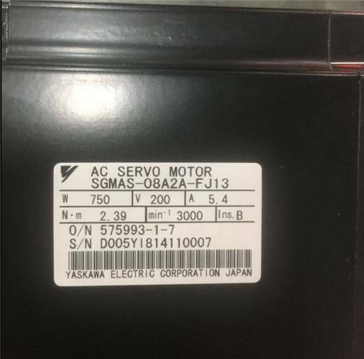 1PC New Yaskawa SGMAS-08A2A-FJ31 Servo Motor Expedited Shipping