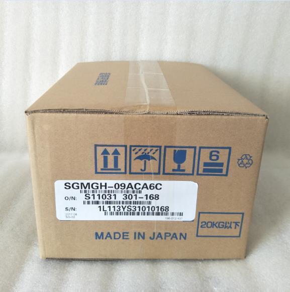 1PC New Yaskawa SGMGH-09ACA6C Servo Motor Expedited Shipping SGMGH09ACA6C
