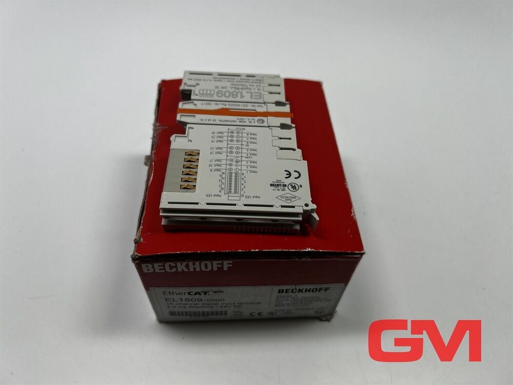 Beckhoff Digital Input Terminal EL1809 Ethercat - Terminal